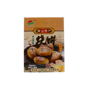 翡翠谷黄山特产黄山蟹壳黄香辣味烧饼
