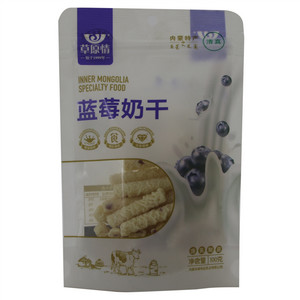 草原情蓝莓奶干蓝莓味100克