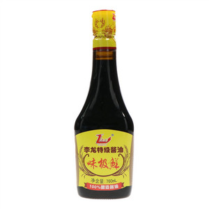 李龙Dragon Li味极鲜特级酱油
