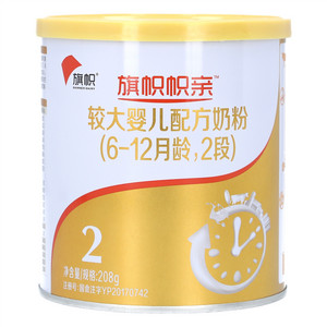 旗帜帜亲较大婴儿配方奶粉（6-12月龄，2段）