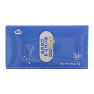 好高甘草橘皮蒲公英饮品