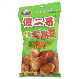 傻二哥芥末味香脆兰花豆
