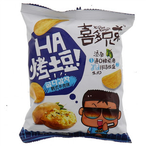 喜多兄弟牛肉味烤土豆膨化食品