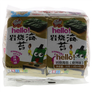 欢乐禧禧hello！烧烤味岩烧海苔