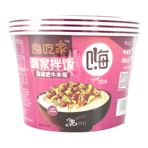 嗨吃家藤椒肥牛米饭