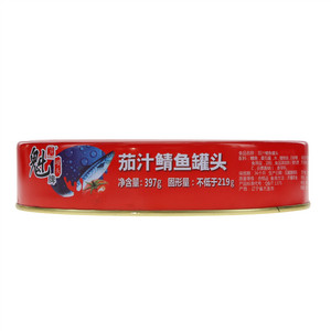 魁牌茄汁鲭鱼罐头