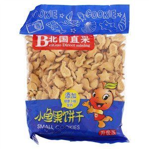 红了小鱼果饼干