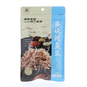 手把鲜炭烧鱿鱼丝原味50g