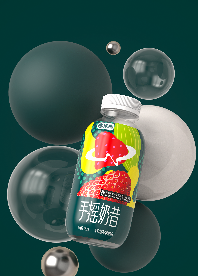 米奇草莓味手摇奶昔