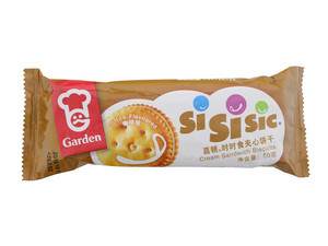 嘉顿时时食咖啡味夹心饼干50克