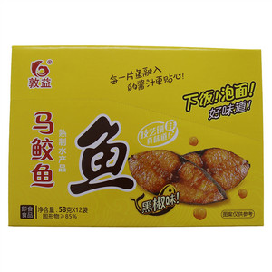 敦益黑椒味马鲛鱼