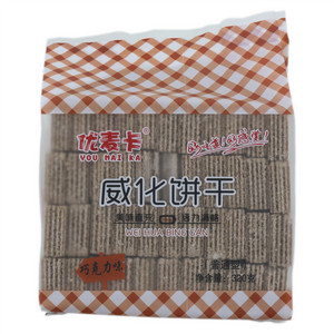 优麦卡巧克力味威化饼干