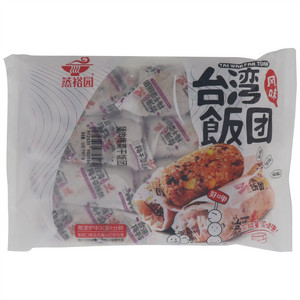 蒸裕园猪肉梅干菜饭团（台湾风味饭团）