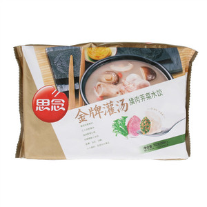 思念金牌灌汤猪肉荠菜水饺