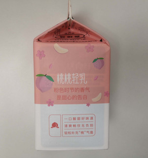 新希望桃桃轻乳白桃味含乳饮品