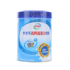 伊利中老年高钙高蛋白奶粉