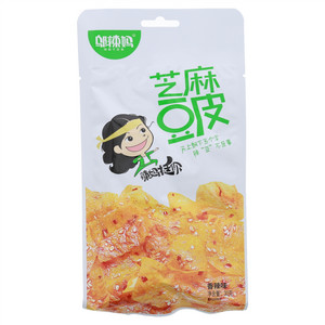 邬辣妈芝麻豆皮（膨化豆制品）