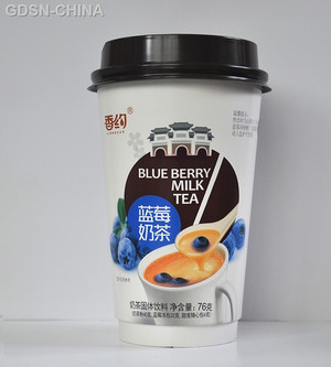 高杯76克蓝莓奶茶固体饮料