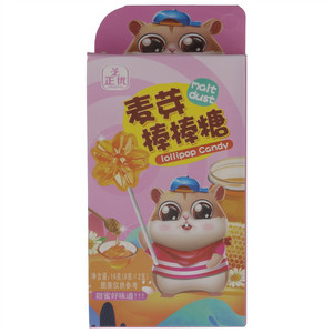 正优麦芽棒棒糖