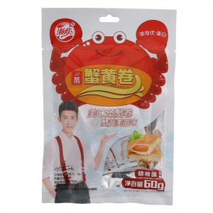 海欣蟹黄卷烧烤味60g