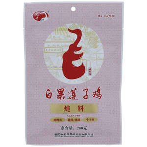 毛哥咸鲜味白果莲子鸡炖料