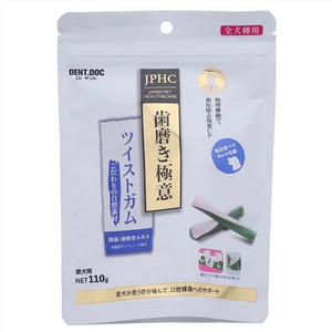 丹特医生犬用柔软扭扭洁牙棒（牛奶+苹果风味）