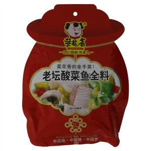 菜花香老坛酸菜鱼全料
