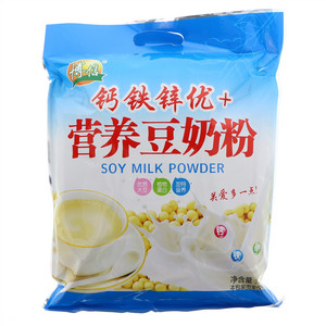 博信钙铁锌优+豆奶粉