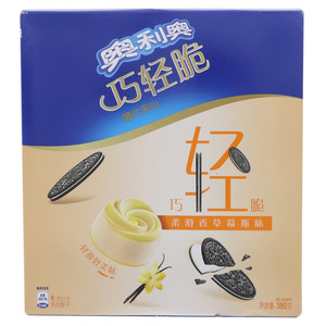 奥利奥巧轻脆柔滑香草慕斯味380g