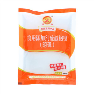 荣昌食品添加剂硫酸铝铵（明矾）