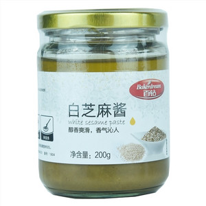 百钻白芝麻酱