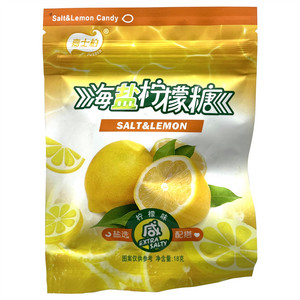 柠檬味海盐柠檬糖