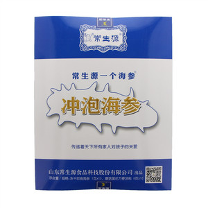 常生源一个海参冲泡海参