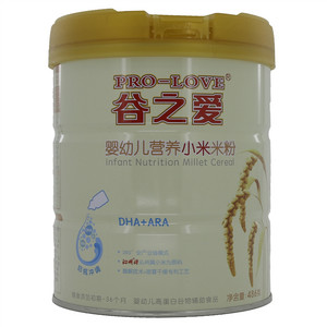 谷之爱婴幼儿营养小米米粉 DNA+ARA