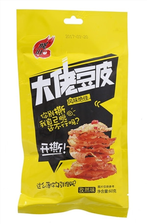 大佬豆皮（孜然味）60G