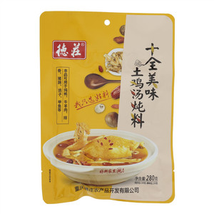 德庄十全美味土鸡汤炖料