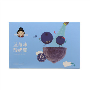 蓉么么蓝莓味酸奶豆