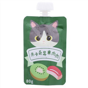 VETRESKA未卡金枪鱼+奇异果宠物零食猫用果味肉酱包