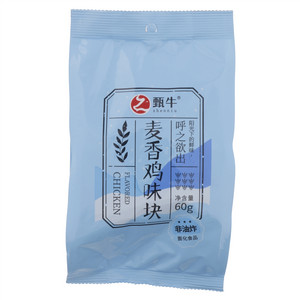 甄牛麦香鸡味块（挤压型膨化食品）