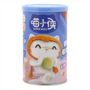 喵小侠果蔬风味彩果小馒头