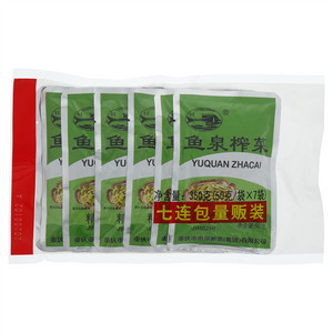 鱼泉榨菜七连包量贩装
