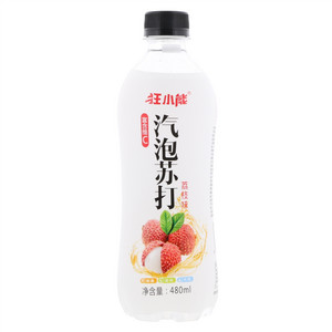 狂小能荔枝汽泡苏打（荔枝味）