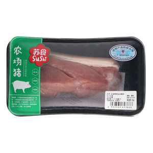 苏食农场猪带皮前腿肉