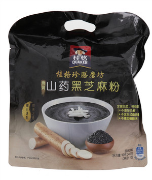 桂格珍膳磨坊山药黑芝麻粉34克*10包