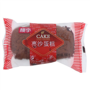 桃李枣沙蛋糕