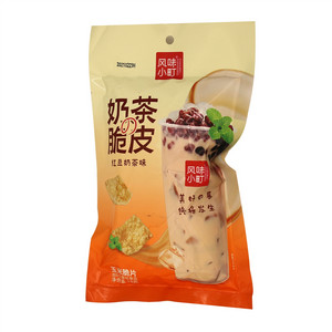 风味小町奶茶脆皮（油炸型膨化食品）（红豆奶茶味）