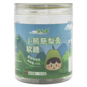 梨知爱小熊慈梨膏软糖