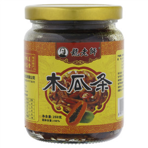 龙老师木瓜条酱腌菜（酱油渍菜）