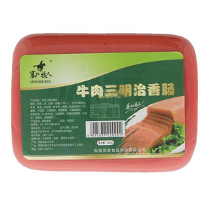 牛肉三明治香肠
