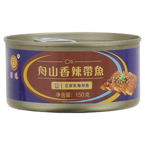 明珠 舟山香辣带鱼